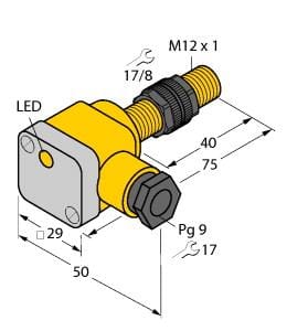 TURCK BANNER SRL TUK1634700 BI3U-P12SK-AP6X