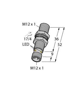 TURCK BANNER SRL TUK1634809 BI4U-MT12-AP6X-H1141