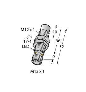 TURCK BANNER SRL TUK1634814 NI10U-EM12WD-AP6X-H1141