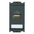 VIMAR SPA - VIW16368 PRESA USB GRIGIO