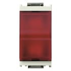 VIMAR SPA VIW16433.R.B SPIA PRISMATICA DIFFUSORE ROSSO BIANCO