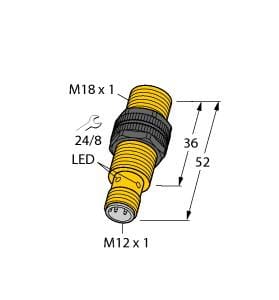 TURCK BANNER SRL - TUK1645600 NI12U-S18-AP6X-H1141
