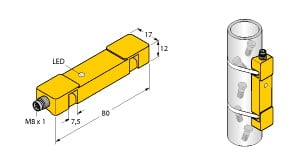 TURCK BANNER SRL TUK1646640 NI20U-TS12-AP6X2-V1131