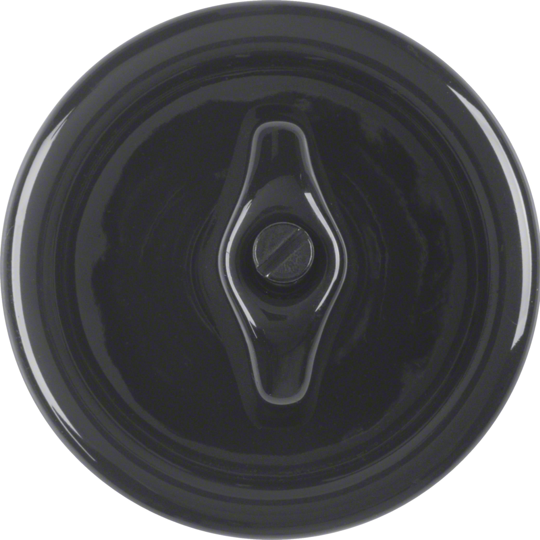 BERKER BRK16476500 P.ZO C.LE + TRAVERSINO 1930 PORCELL NERO