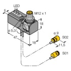 TURCK BANNER SRL TUK1650039 NI2-K09-0.095/0.11-BDS-2AP6X3-H1141/S34