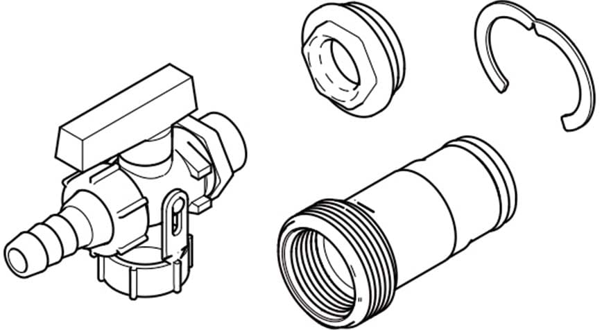 ROTEX RXH165215 SET RIEMPI/SVUOTAMENTO ACCUMULO KFE BA