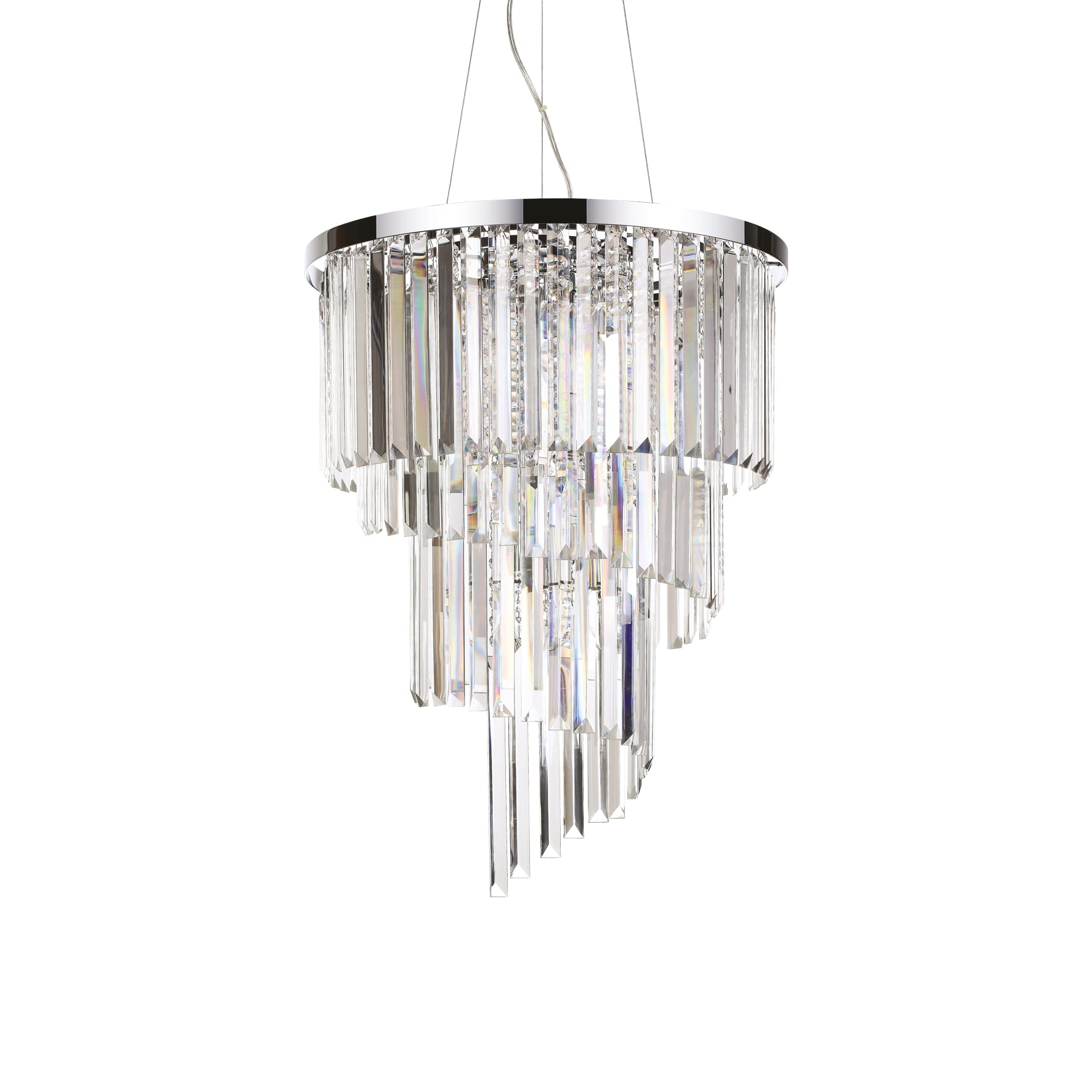 IDEAL LUX SRL IUX166247 CARLTON SP12 CROMO