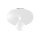 ROSSINI - RSS1669-25-B PLAFONIERA BIANCA E27 IP20 25CM