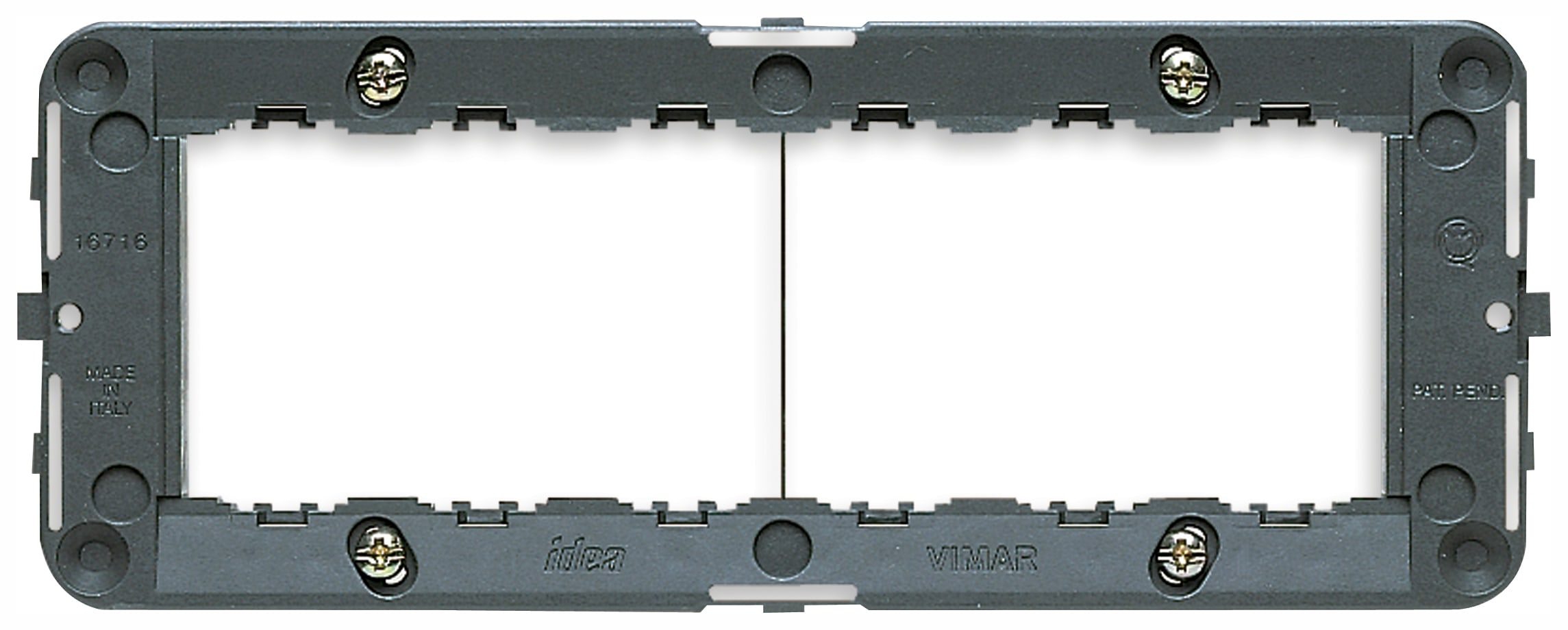 VIMAR SPA - VIW16716 SUPPORTO 6M +VITI