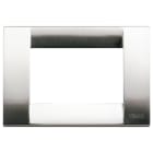 VIMAR SPA VIW16733.34 PLACCA CLASSICA 3M NICHEL SPAZZOLATO