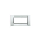 VIMAR SPA - VIW16734.21 Placca Classica 4M argento metall.