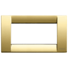 VIMAR SPA VIW16734.32 PLACCA CLASSICA 4M ORO LUCIDO