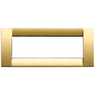 VIMAR SPA - VIW16736.32 Placca Classica 6M oro lucido
