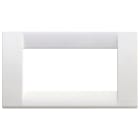 VIMAR SPA VIW16744.01 PLACCA CLASSICA 4M BIANCO BRILLANTE