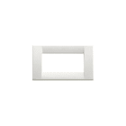 VIMAR SPA - VIW16744.01 Placca Classica 4M bianco brillante