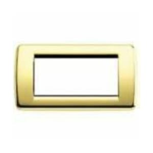 VIMAR SPA - VIW16754.32 Placca Rondò 4M oro lucido