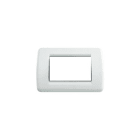 VIMAR SPA - VIW16763.01 Placca Rondò 3M bianco brillante