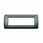 VIMAR SPA - VIW16766.16 Placca Rondò 6M nero