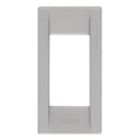 VIMAR SPA - VIW16781.21 Placca Classica 1M pann.argento met