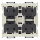 VIMAR SPA VIW16840.B COMANDO QUATTRO PULSANTI KNX BIANCO
