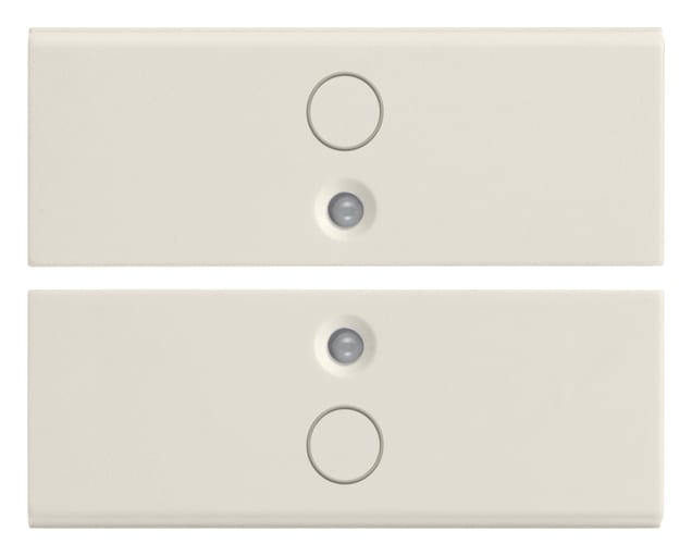 VIMAR SPA - VIW16842.0.B Due mezzi tasti 2M simbolo O bianco