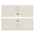 VIMAR SPA - VIW16842.2.B Due mezzi tasti 2M simbolo I O bianco