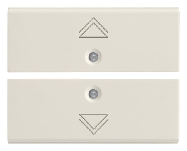 VIMAR SPA - VIW16842.4.B Due mezzi tasti 2M dimmer bianco