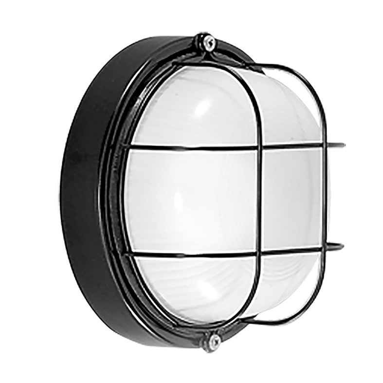 ROSSINI RSS1696-N APPLIQUE/PLAFONIERA TONDA NERA E27 IP54
