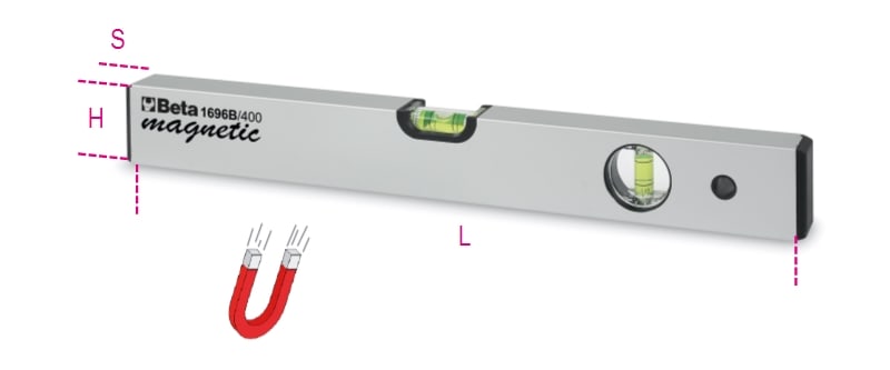 BM SPA BMM016960206 LIVELLE IN ALL PROFIL BASE MAGN B/600