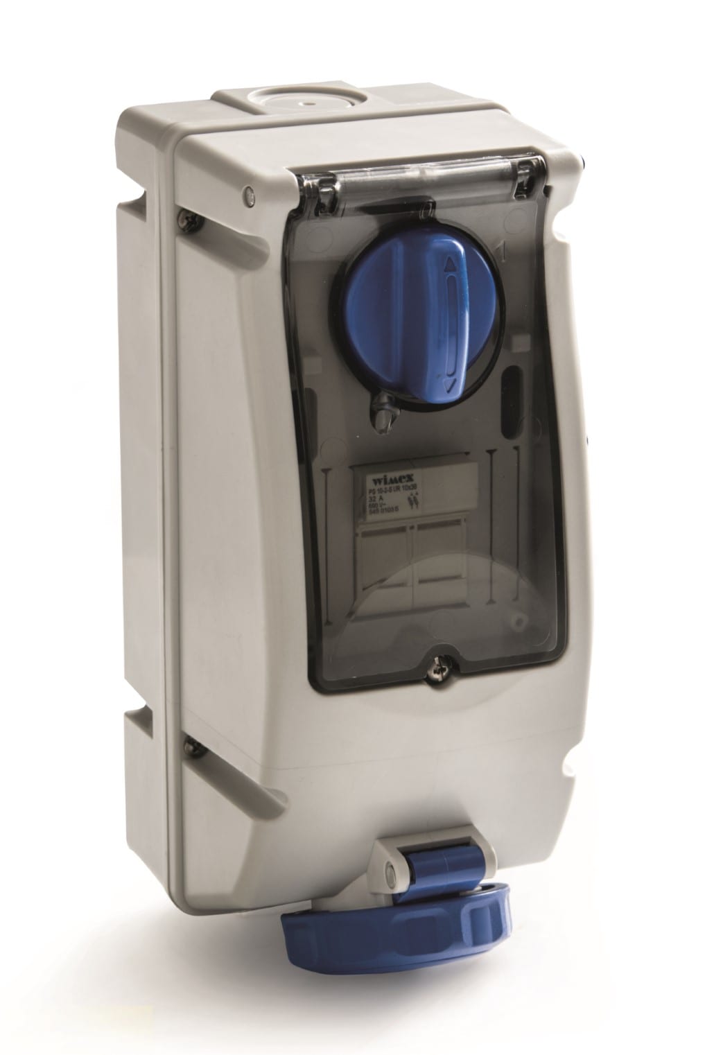 ROSI MATERIALE ELETT RCO17.216B6 PR BLOC VERT PARETE IP67 FUS 3P 16A 220V