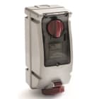 ROSI MATERIALE ELETT RCO17.332R6 PR BLOC VERT PARETE IP67 FUS 4P 32A 380V