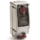 ROSI MATERIALE ELETT RCO17.432R6 PR BLOC VERT PARETE IP67 FUS 5P 32A 380V