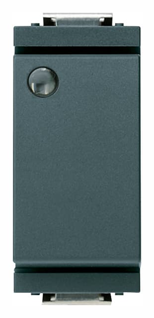 VIMAR SPA - VIW17001.L INTERRUTTORE 1P 16AX LUM.SO GRIGIO