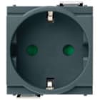 VIMAR SPA - VIW17038 Presa SICURY 2P+T 16A tedesco grigio