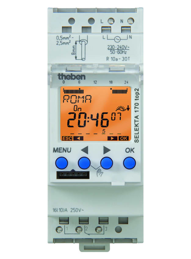 THEBEN SRL THE1704100 SEL 170 TOP2 12-24V DC/AC ASTRONOMICO