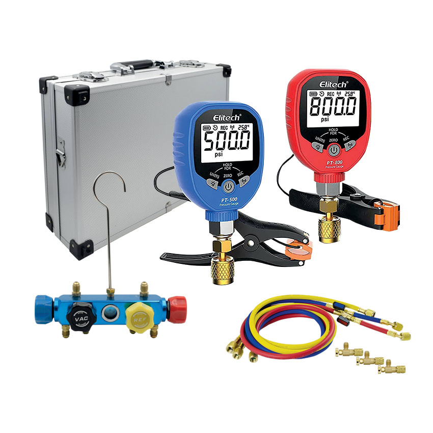 FERRARI - FER17.047 KIT MANOMETRI DIGITALI CON TUBI