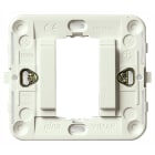 VIMAR SPA VIW17080.B SUPPORTO LISCIO 1M +GRIFFE BIANCO