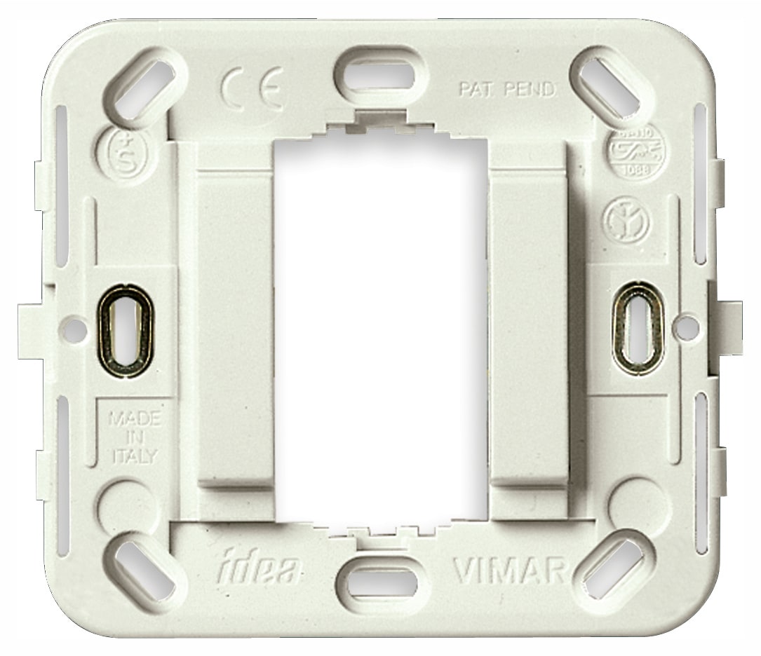VIMAR SPA - VIW17086.B SUPPORTO LISCIO 1M S/VITI D60/56X56MM B