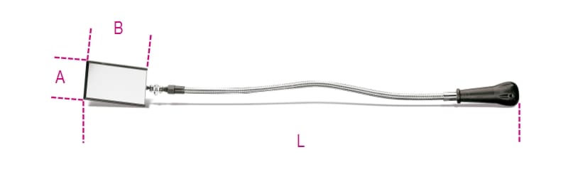 BM SPA - BMM017150110 SPECCHIETTI FLESSIBILI RETTANGOL. FL/A