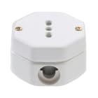 LE PROLUNGHE SAS PRG17264/2 PRESA POL. 2P+T 10/16A 250V C/BASE 2FORI