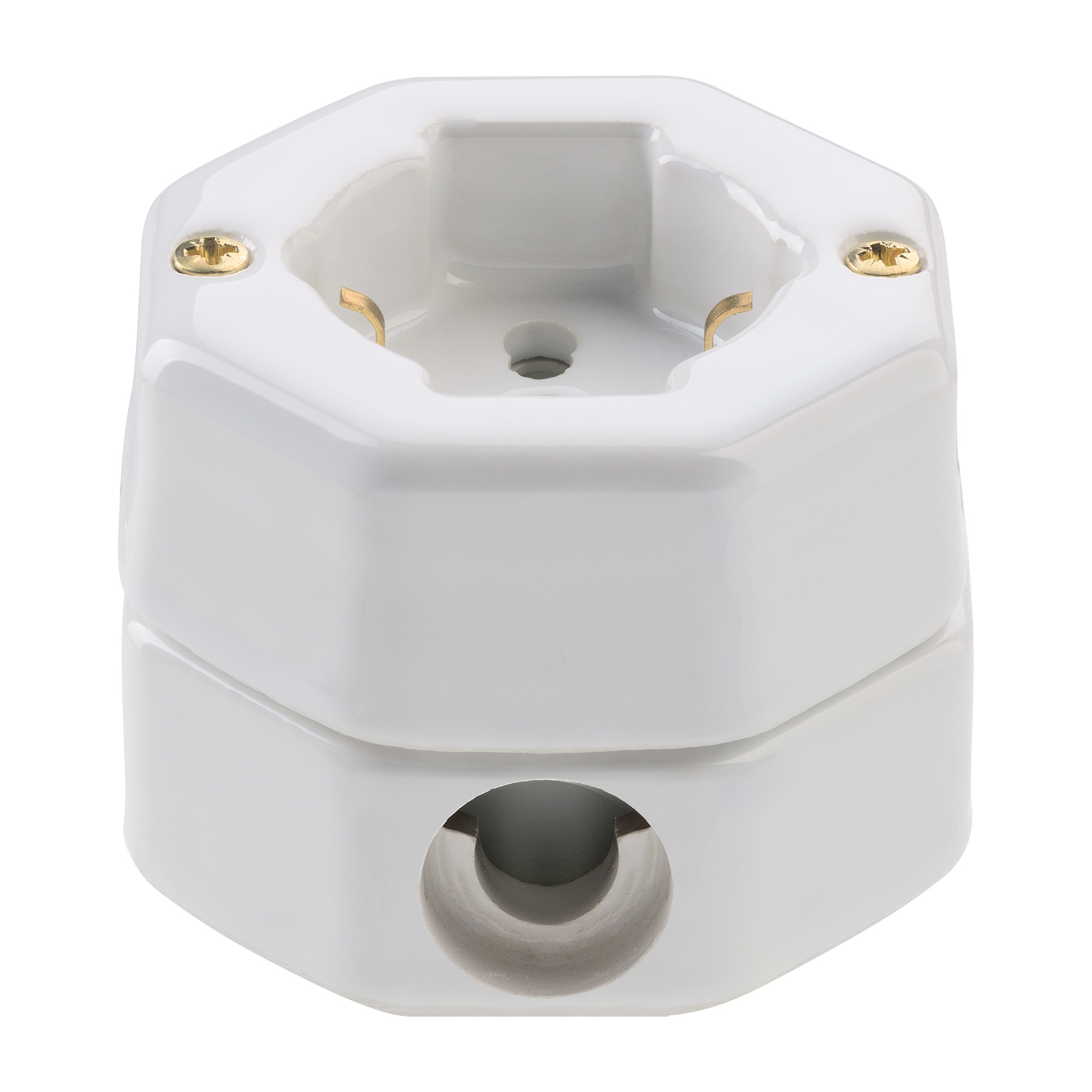 LE PROLUNGHE SAS PRG17265/2 PRESA UNIV. 10/16A+SCH.250V C/BASE 2FORI