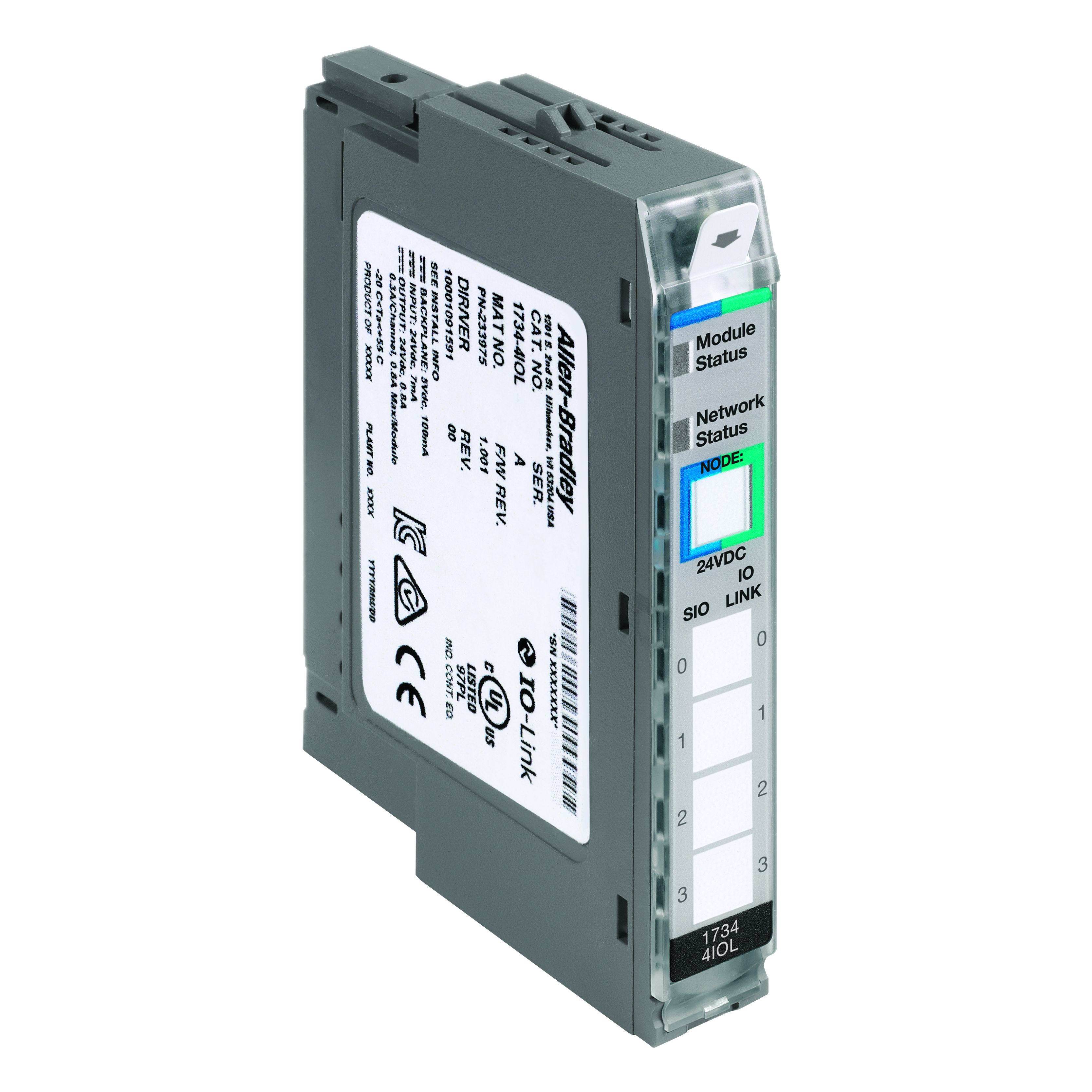 ROCKWELL AUTOMATION RCK1734-4IOL POINT I/O 4CHANNEL IO-LINK MASTER MODULE