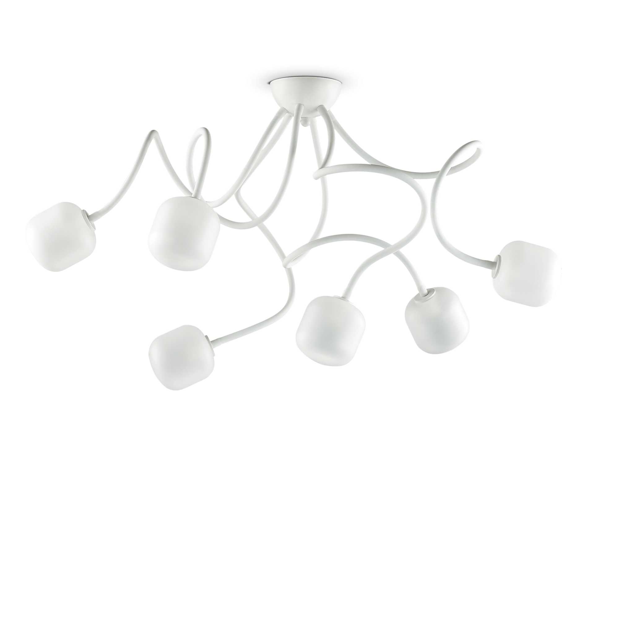 IDEAL LUX SRL - IUX174921 OCTOPUS PL6 BIANCO