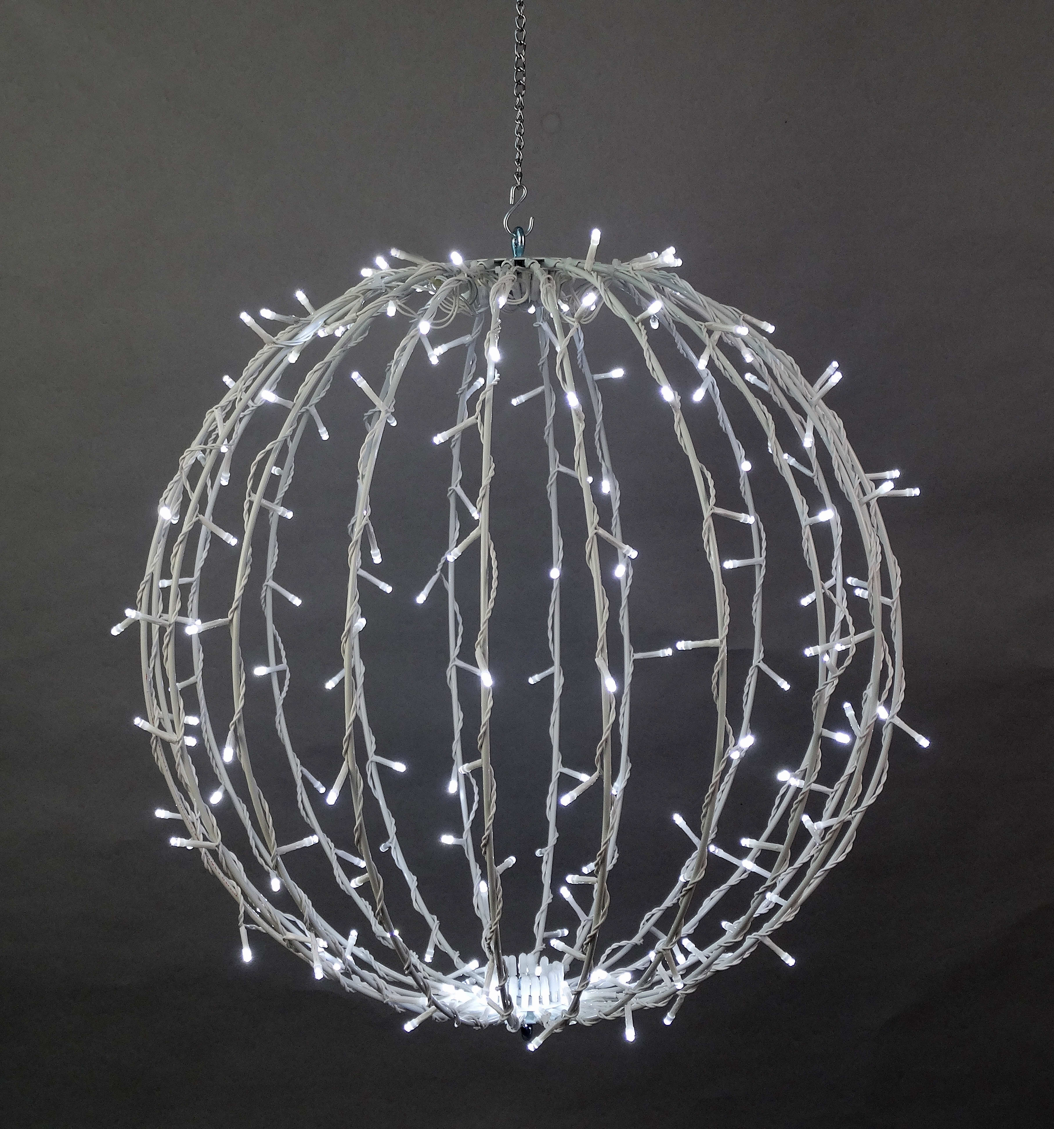 GIOCOPLAST NATALE SP GCP17516916 SFERA CON 200 LED BIANCHI D.50CM 24V