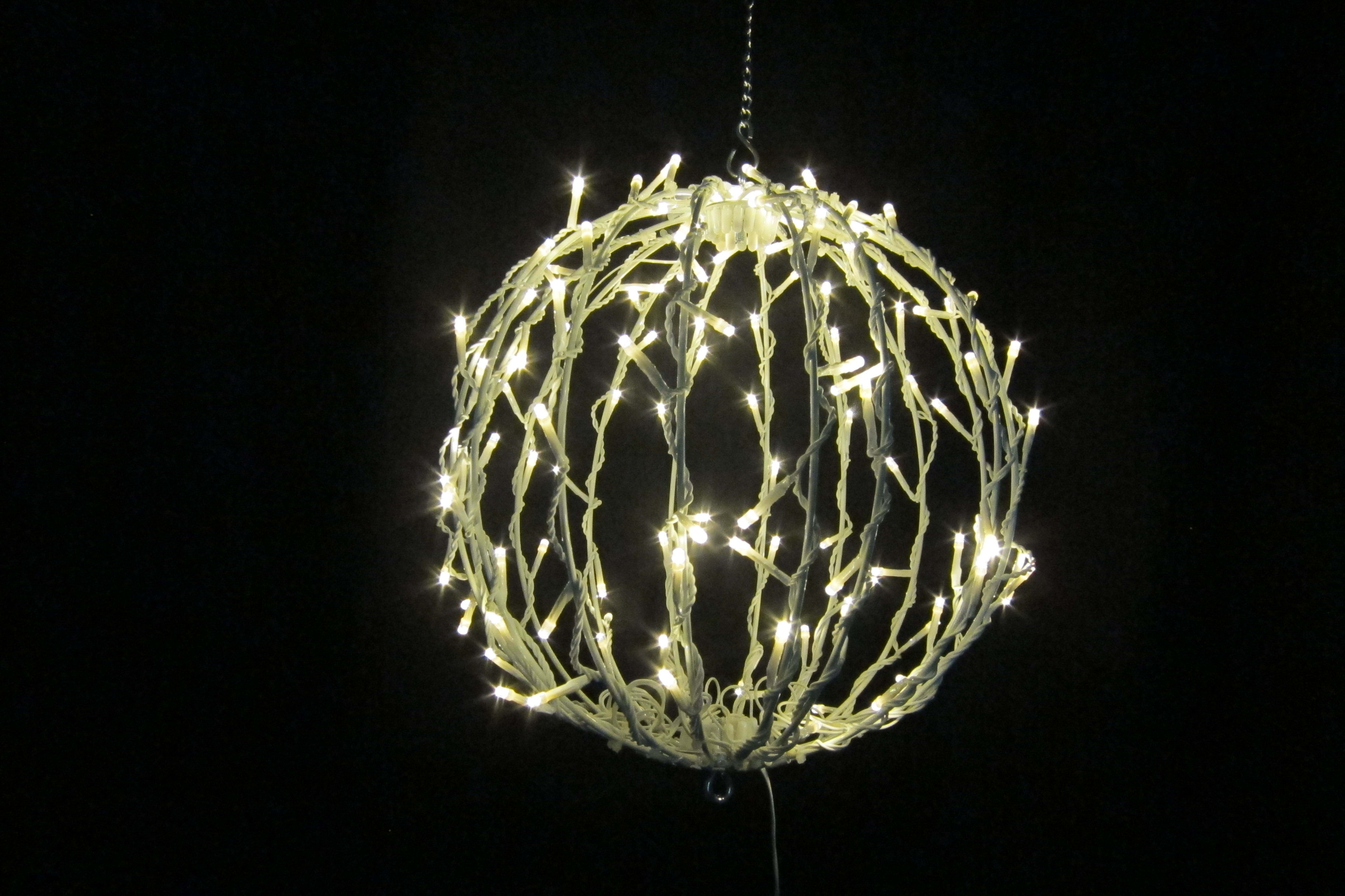 GIOCOPLAST NATALE SP - GCP17516918 SFERA CON 120 LED BIANCO CALDO D.30CM 24