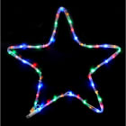 GIOCOPLAST NATALE SP - GCP17518004 STELLA C/ TUBO LED MULTICOL,48LED 55CM X