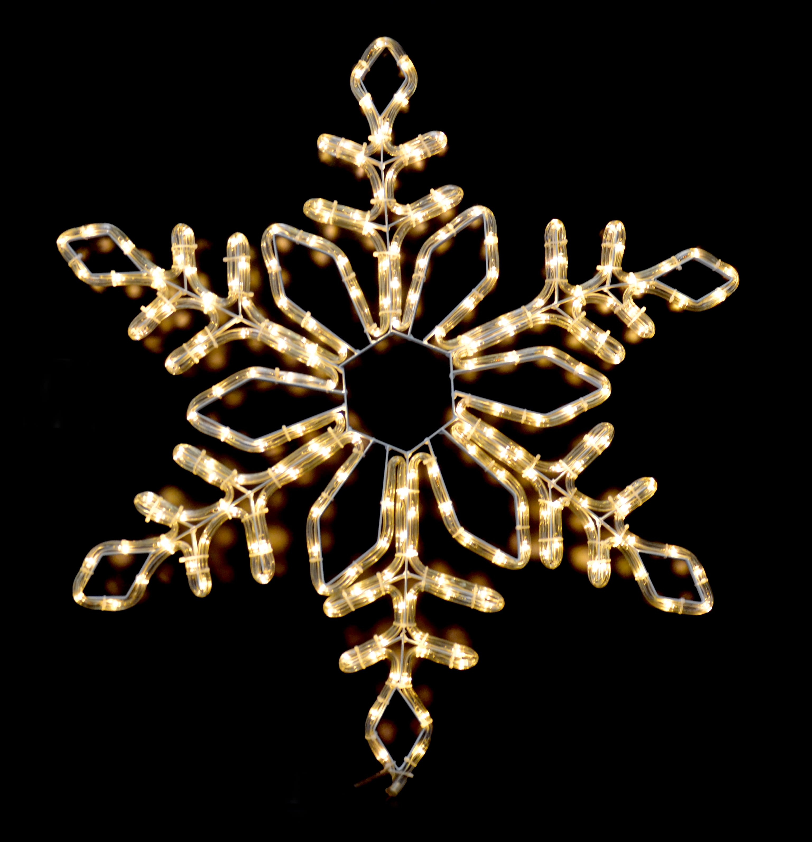 GIOCOPLAST NATALE SP - GCP17518242 FIOC. NEVE C/ TUBO LED BIA.CAL. 80CM XE