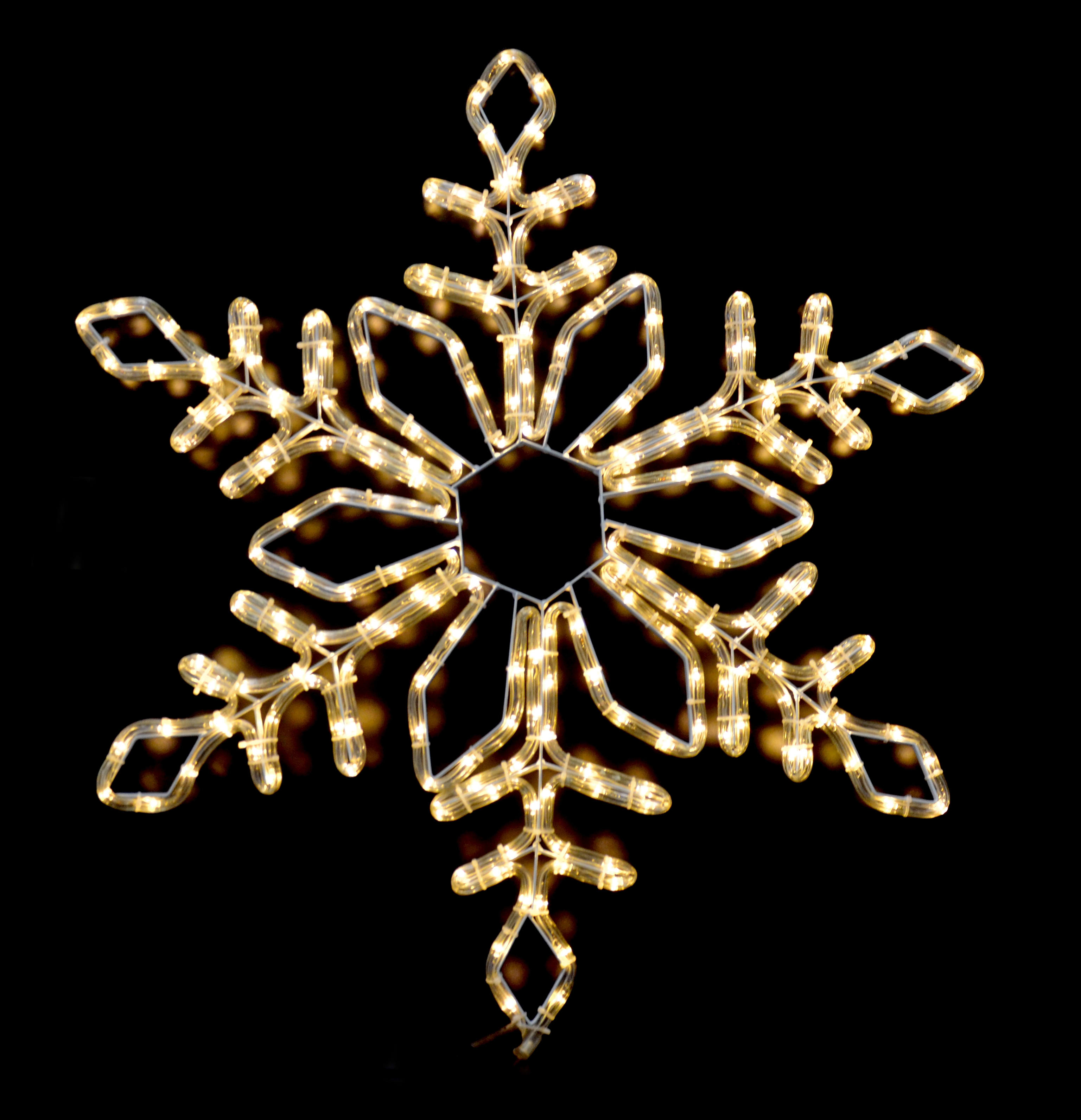 GIOCOPLAST NATALE SP - GCP17518242 FIOC. NEVE C/ TUBO LED BIA.CAL. 80CM XE