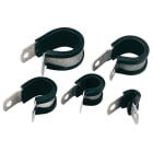 HELLERMANNTYTON Srl - HEE211-15070 P-CLIP ALLUMINIO/NEOPRENE 8MM ALU7C