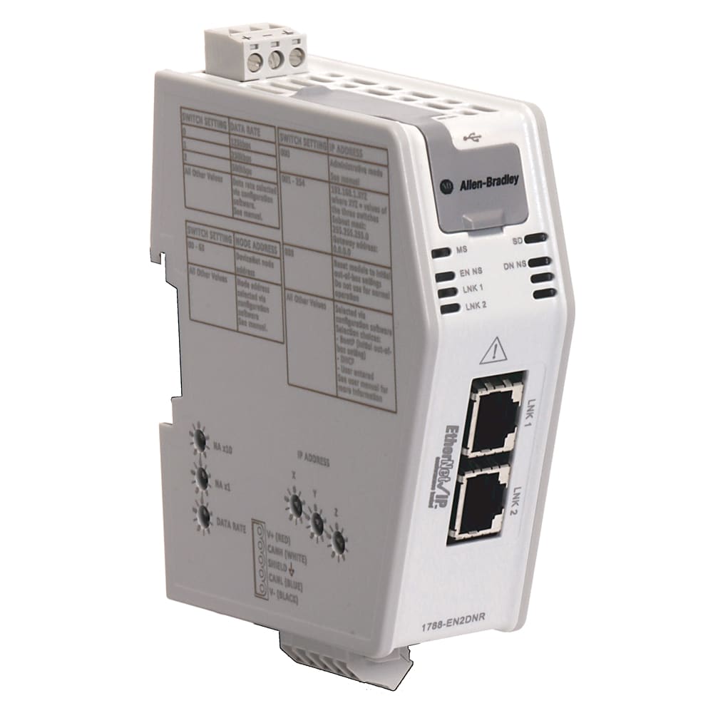 ROCKWELL AUTOMATION - RCK1788-EN2DNR ETHERNET/IP TO DEVICNET LINKING DEVICE